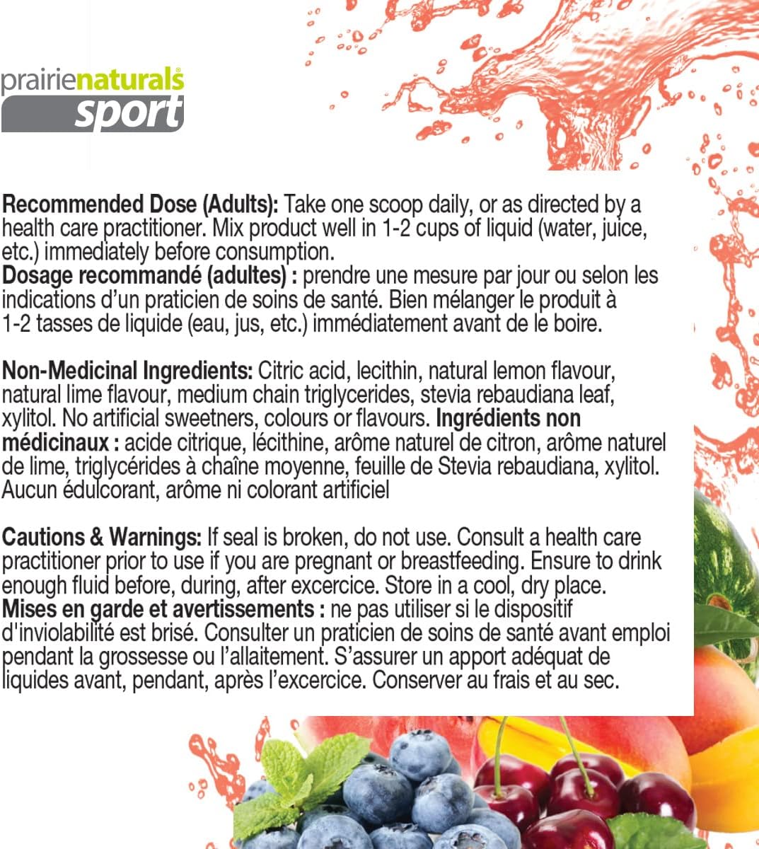Prairie Naturals PH Balanced BCAA Fuel, Fruit Punch, 11.2 Ounce