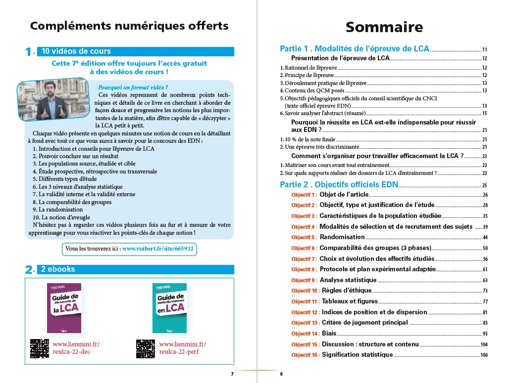 Réussite à la LCA en français-anglais pour le concours EDN: Offert : 10 vidéos explicatives offertes et 2 ebooks (pour débuter et pour se perfectionner)