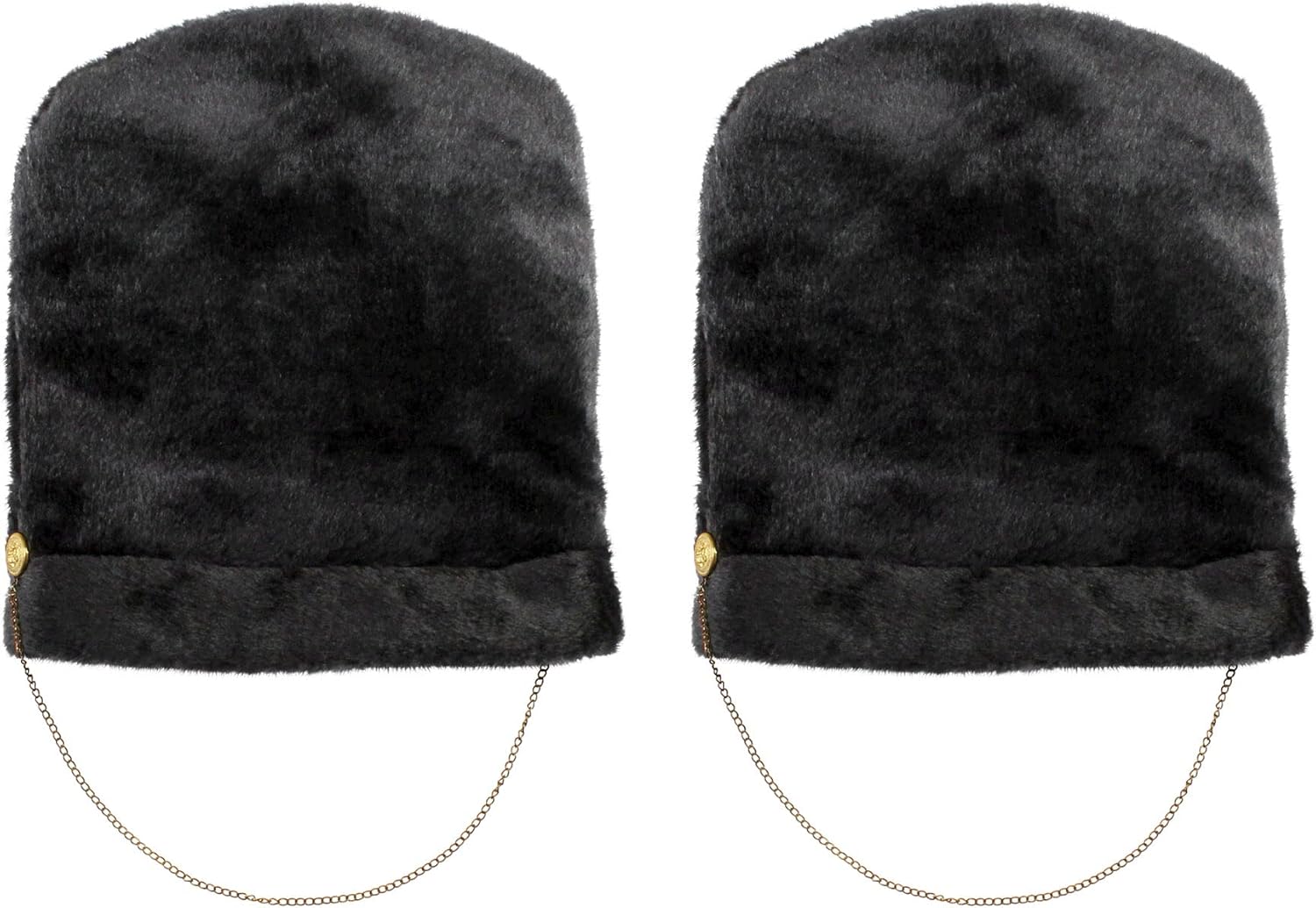 Beistle Unisex Plush Royal Guard Hat - English Bearskin Costume, Halloween Dress Up, International Themed Headwear