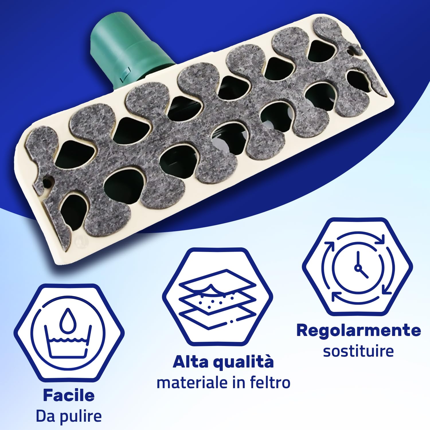 Vendita Unità Filtro Porta Sacchetti Folletto VK130 VK131