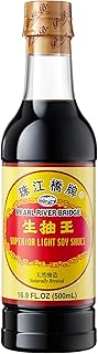 Soy Sauce Pearl River Bridge Superior Light ,16.9-Ounce Plastic Bottles