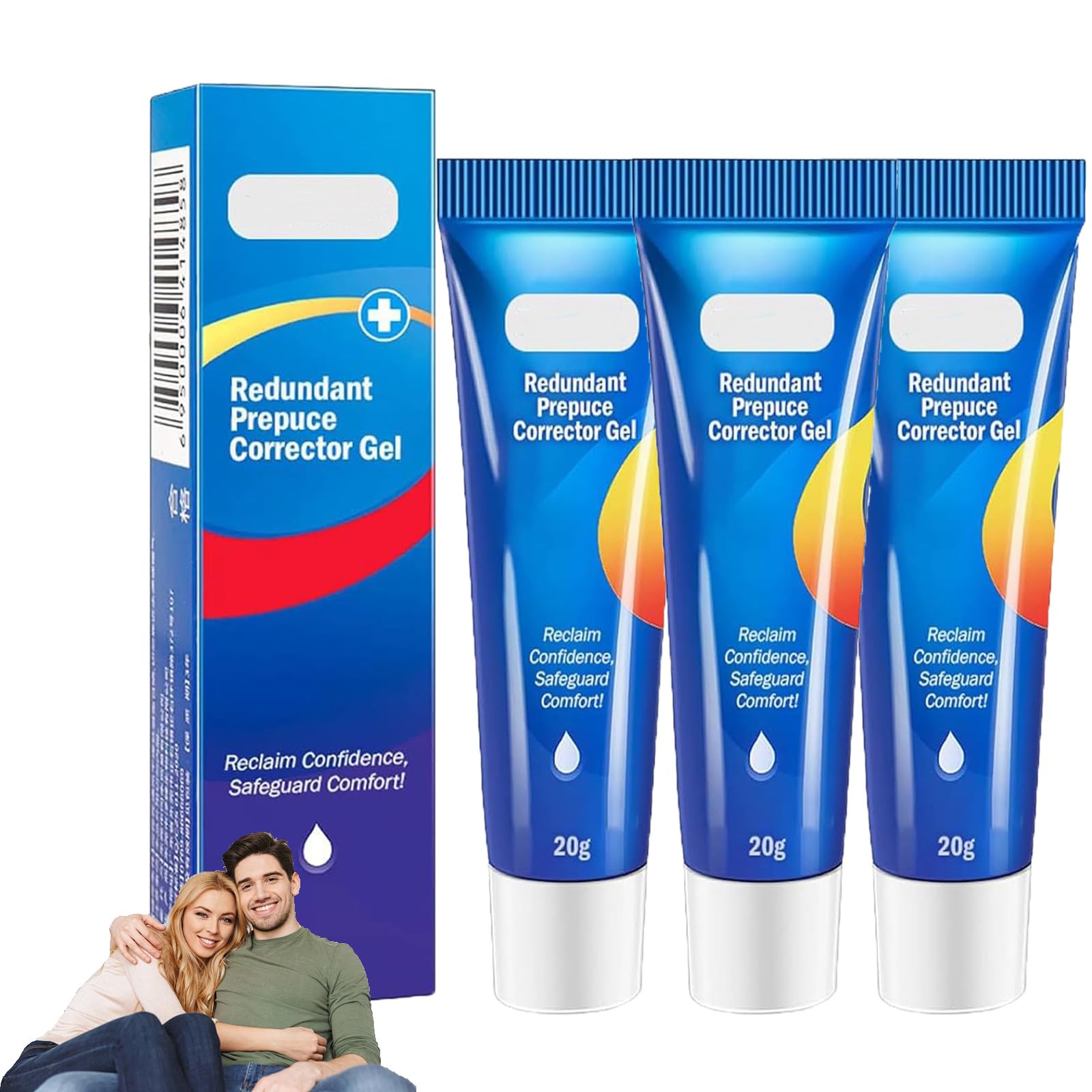 BruteCo Redundant Prepuce Corrector Gel, Professional Official Gradual Correction,Foreskin Correction Gel,Mild and Effective (3)