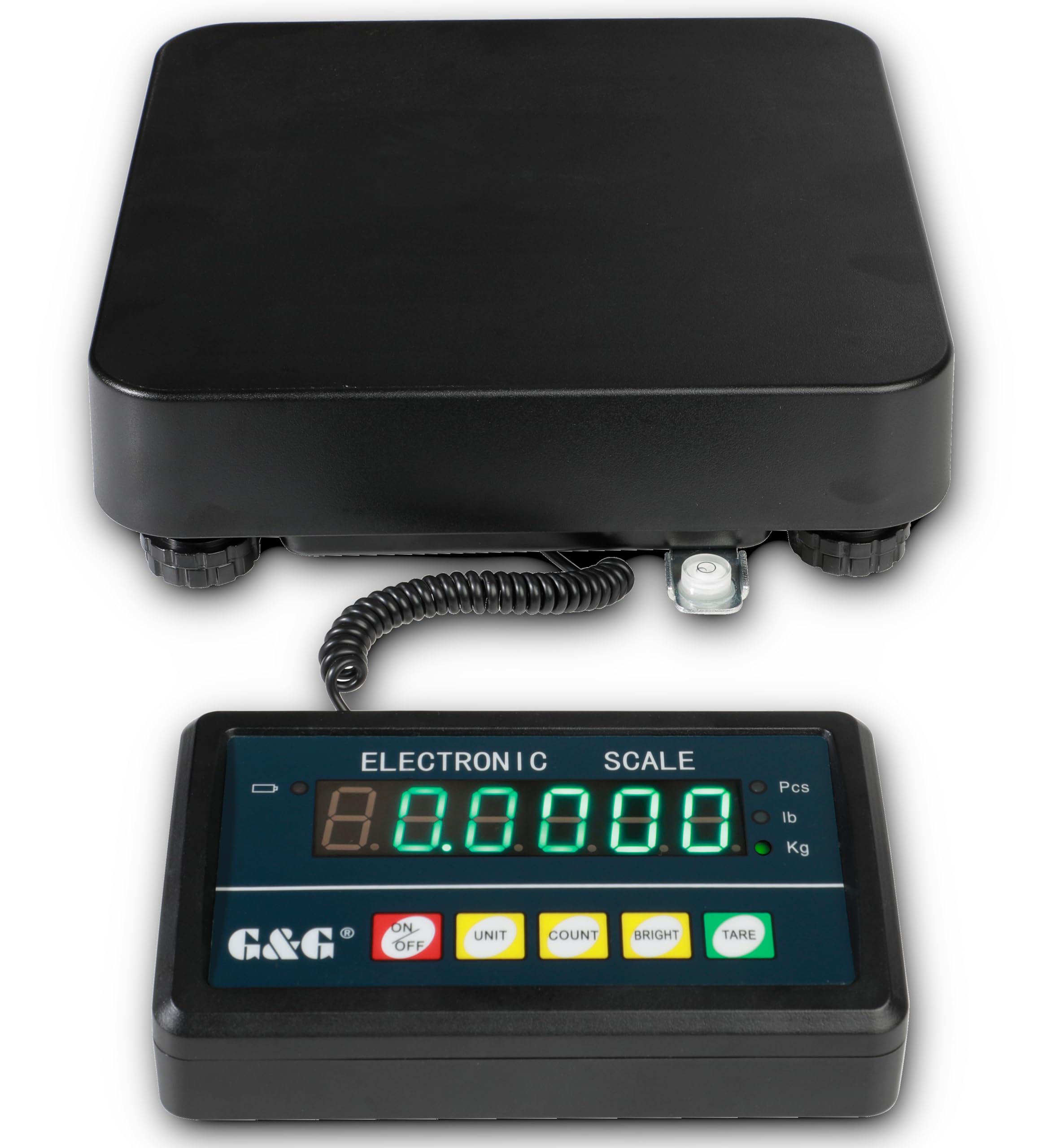 G&G PSA-B PSA50B Pèse-colis en fonte d'aluminium LED 50 kg/1 g
