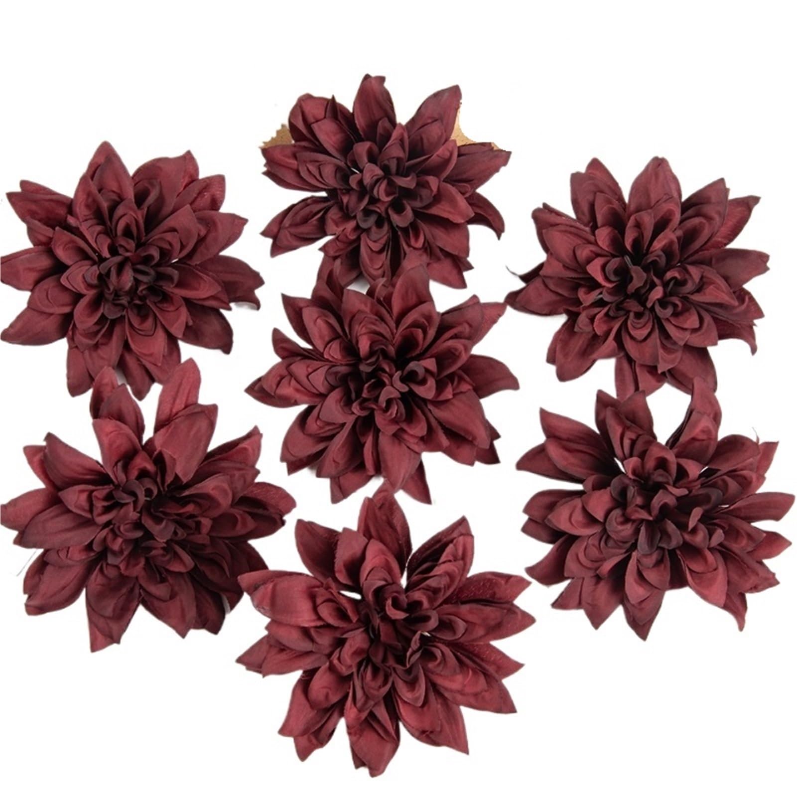 Fiori Di Stoffa Fiori artificiali Seta Decorazione for la casa Giardino Festival Bouquet da sposa Accessori Fai te Scatola Matrimonio fai da te decorazione per matrimoni(Color 9,60pcs)