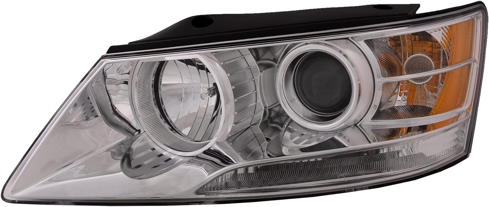 Driver & Passenger Side Headlight Clear Lens For Hyundai Sonata Sedan 2006-2008