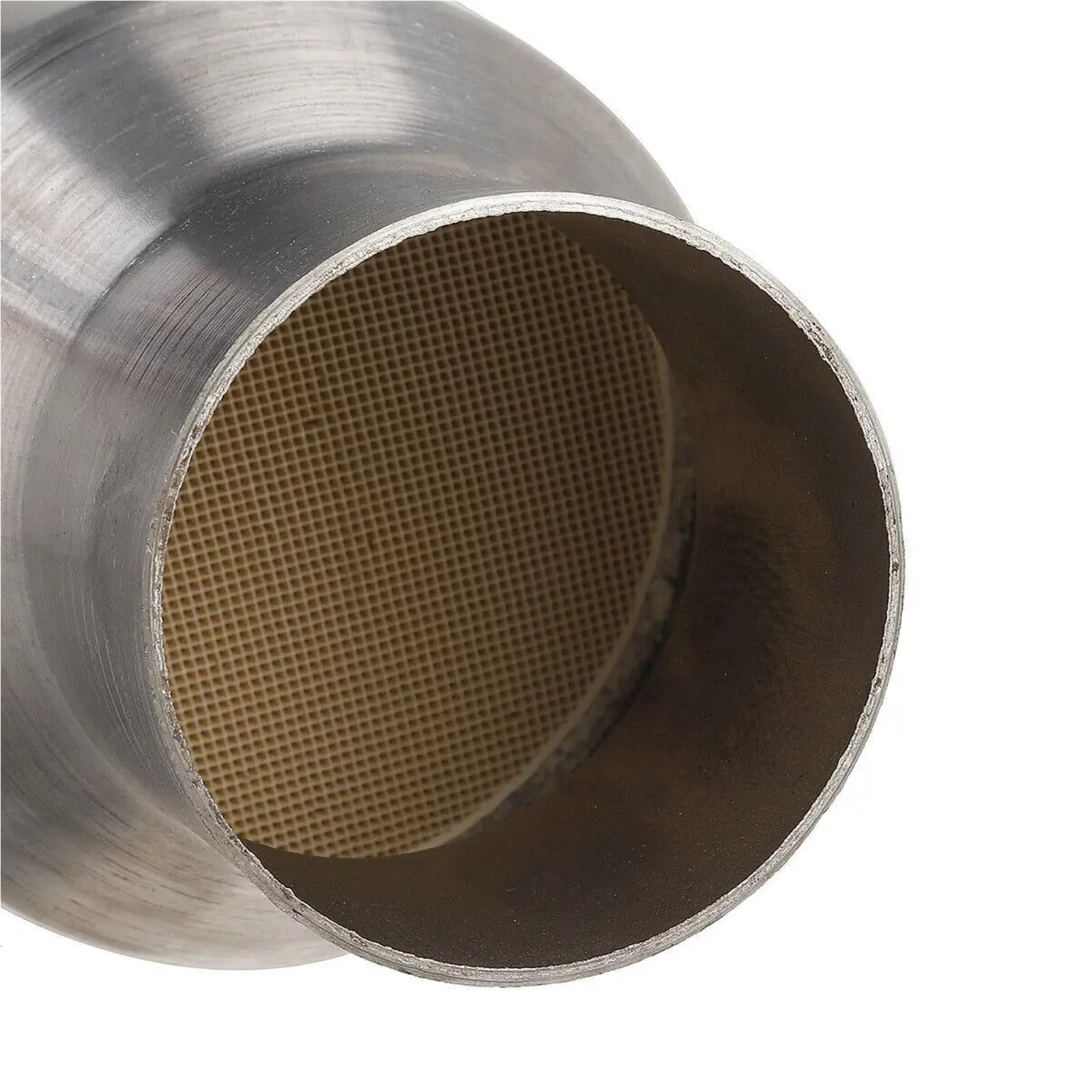 Samochodowy czujnik tlenu 2.5" Inch Catalytic Converter High Flow Stainless Steel 400 CELL Universal UK Car Accessories