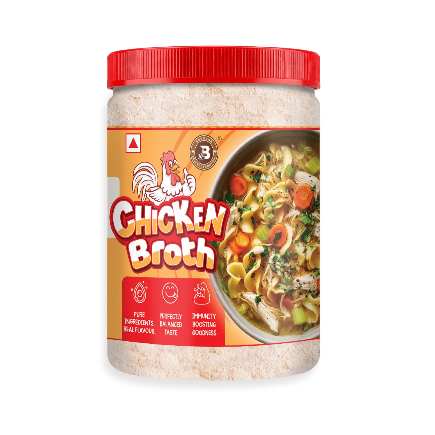 Brew Lab Chicken Broth Powder 100g – Instant Soup Premix & Seasoning | Rich & Savory Flavor | Perfect for Soups, Noodles, Gravies & Cooking-picture-11