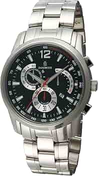 Amazon.co.jp: [ザノベッティ]ZANOBETTI 腕時計 Z902SSBK クロノグラフ