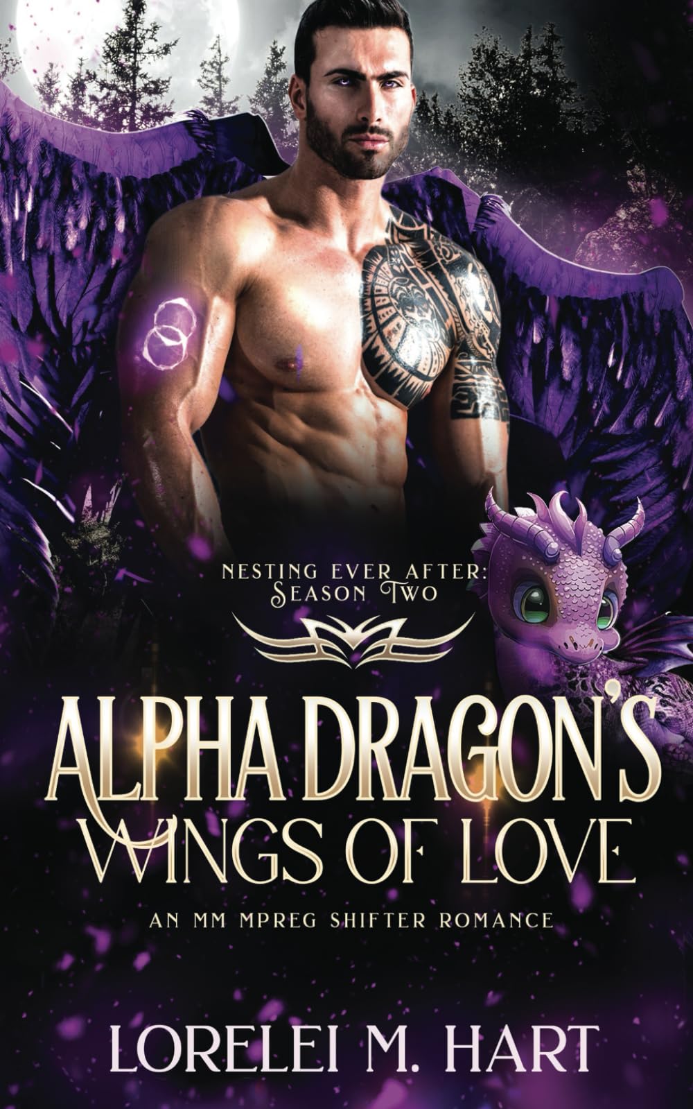 Alpha Dragon's Wings of Love: An MM Mpreg Shifter Romance
