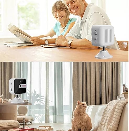 Miniatura 2 de Cámaras de seguridad de inclinación panorámica 2K, cámara WiFi para interiores, grabación HD, conversación de 2 vías, visión nocturna, memoria de 32