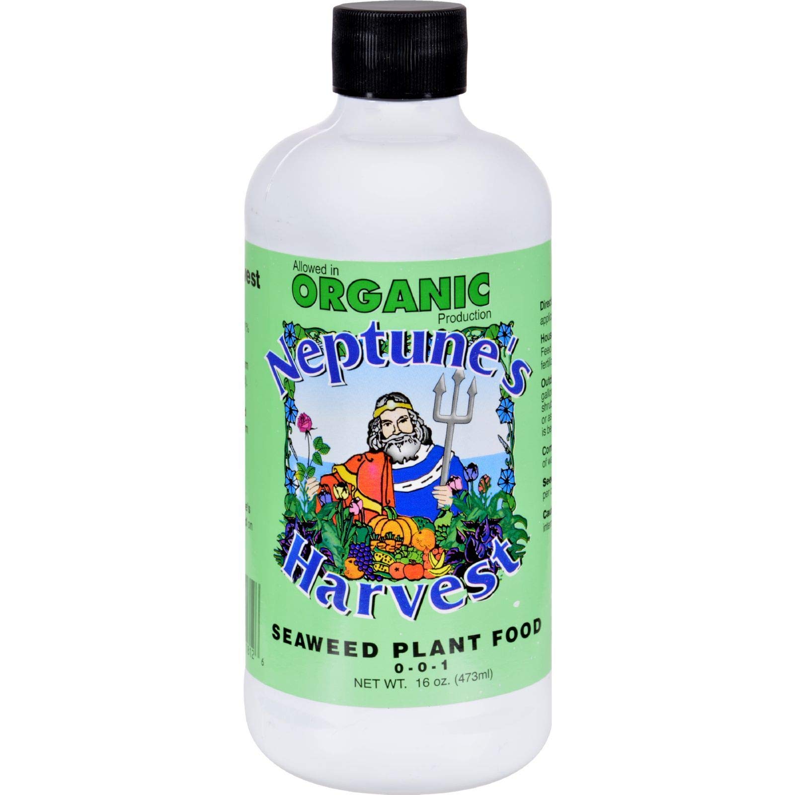 Neptune'S Harvest Sw118 16 Oz. Seaweed Plant Food 0-0-1