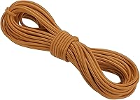 Vista 150 de PATIKIL Cuerda elástica elástica de 109 yardas (328.1 ft), cuerda elástica pesada de 0.059 in, albaricoque para manualidades, correas de gancho