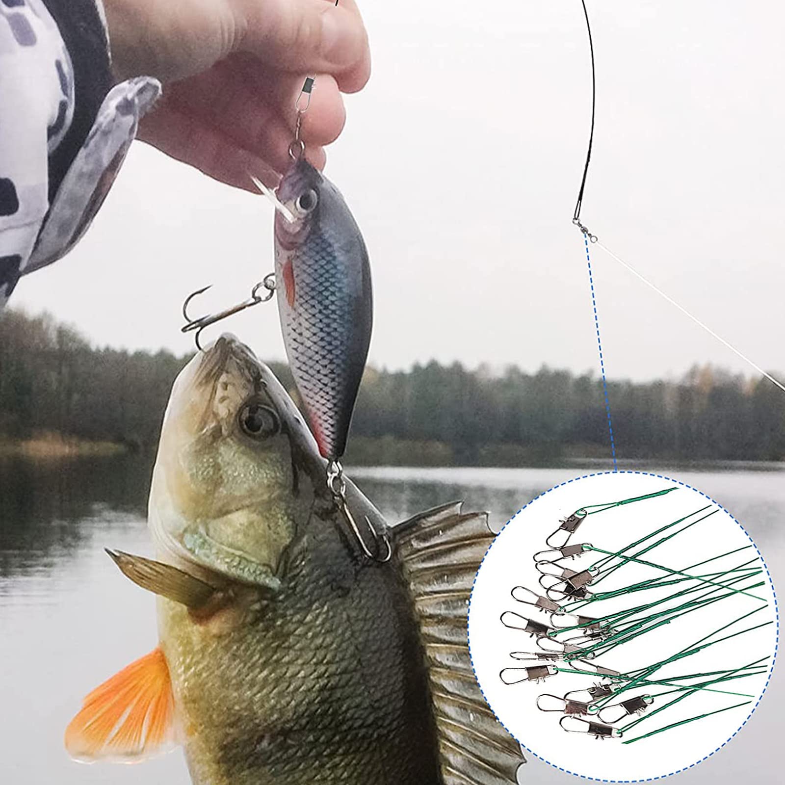 Bas De Ligne Savage Gear Acier Carbon49 Trace | Fils de pêche acier | DPSG