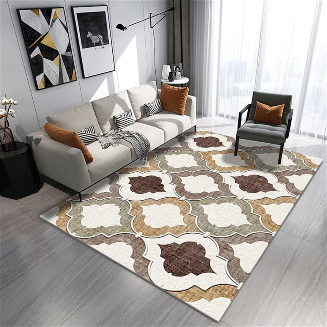 Tapis chambre fille antidérapant et ultra doux 140x300cm