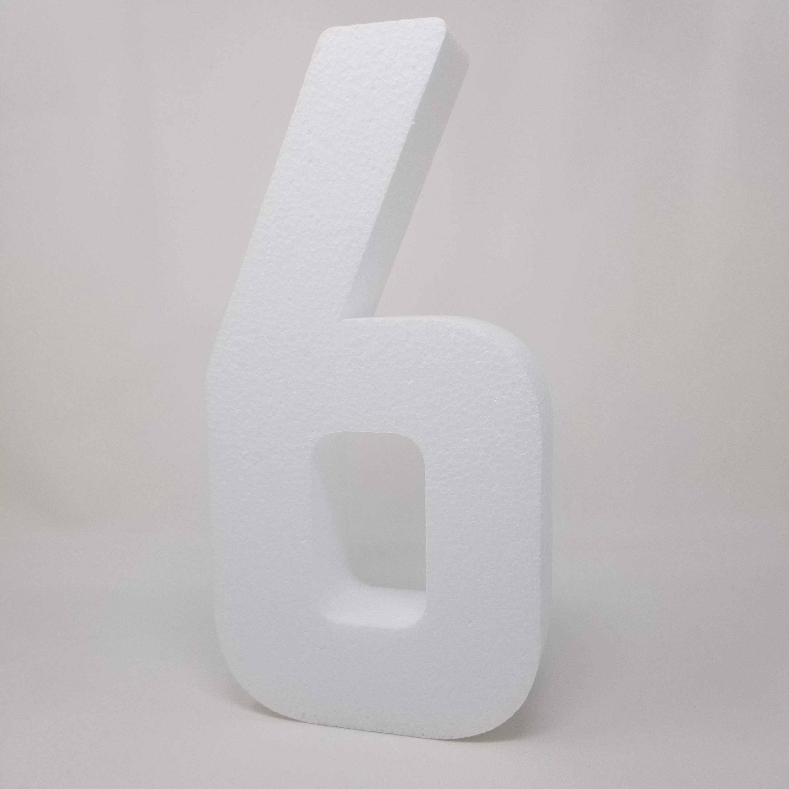 Chiffres en mousse de 61 cm numéro 6 pour embellir vos décors de fêtes