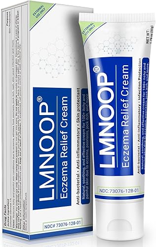 Crema de eccema, ungüento de tratamiento de máxima fuerza para erupción, psoriasis, dermatitis, urticaria, picor de deportista, infección por