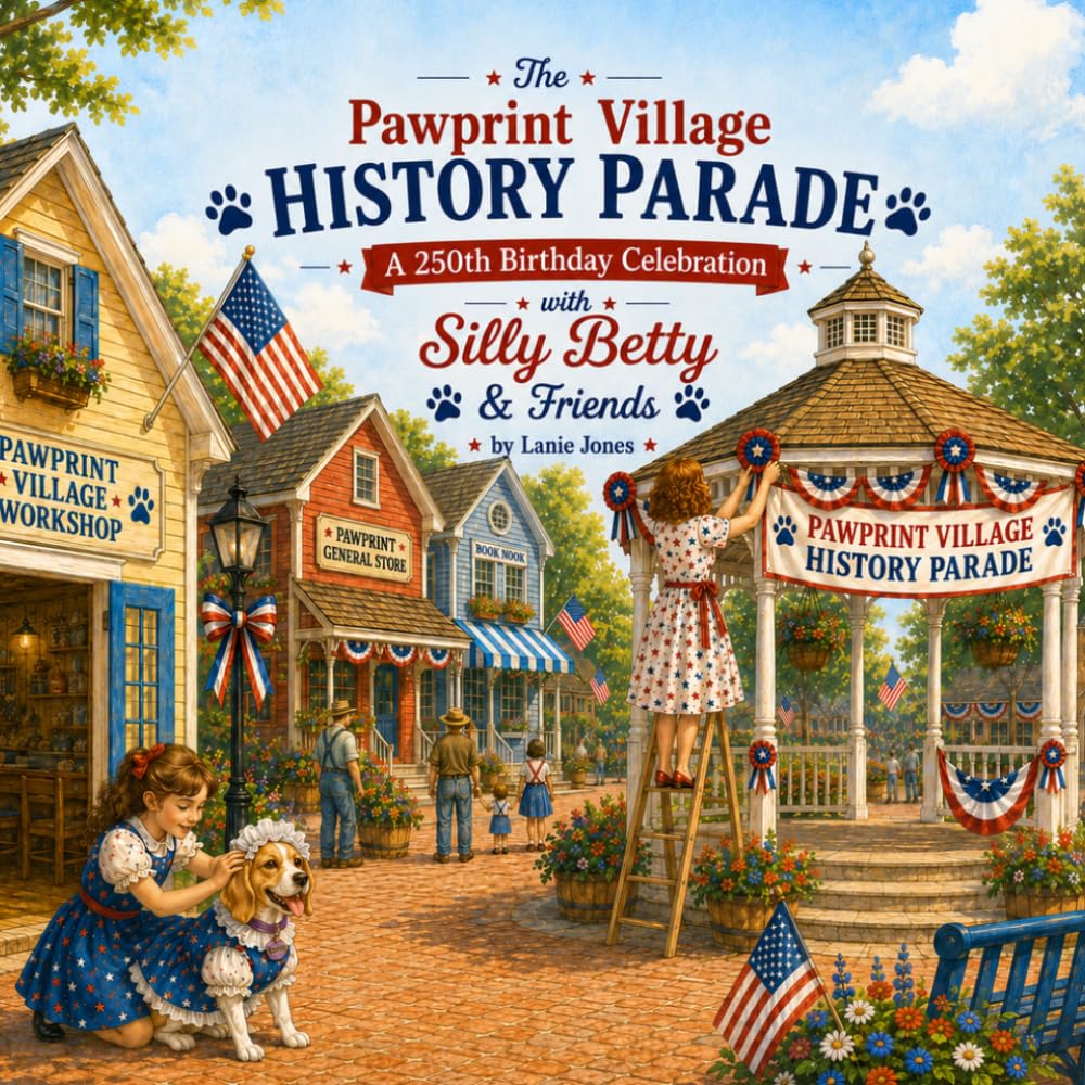 The Pawprint Village History Parade: A 250th Birthday Celebration with Silly Betty & Friends