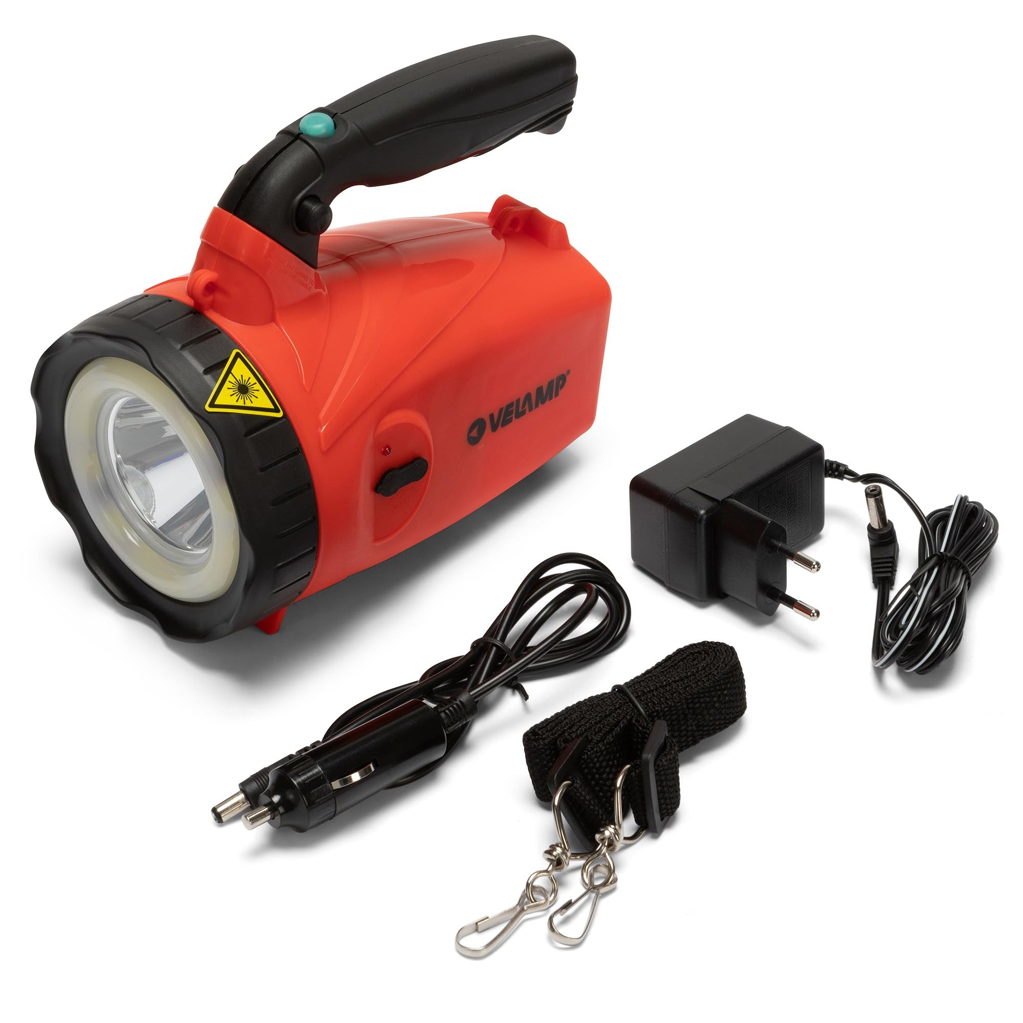 Velamp ir558 phare rechargeable 5w, rouge