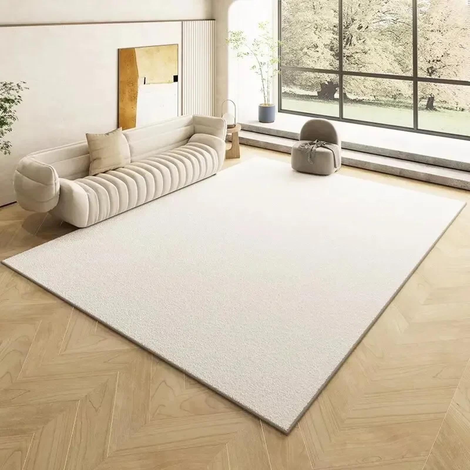 Tapis de sol antidérapant grand format 160x230cm pour chambre et grand salon