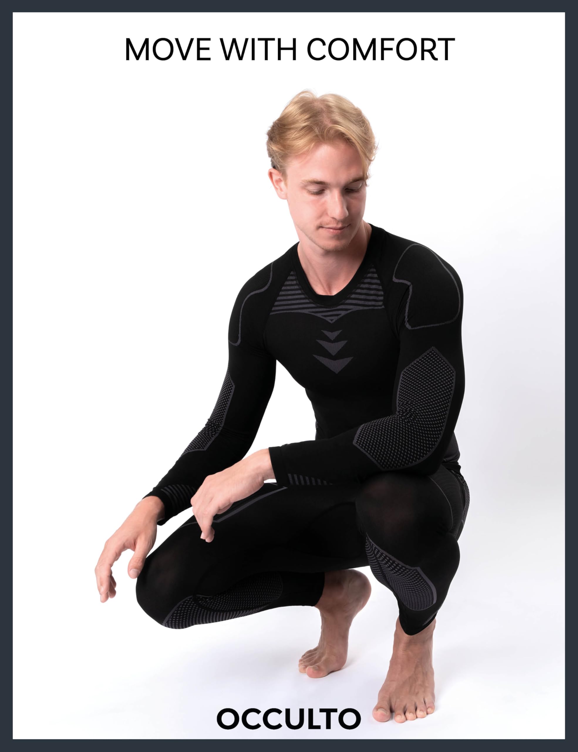 Occulto sous Vetement Thermique Ski Homme (modèle: James)