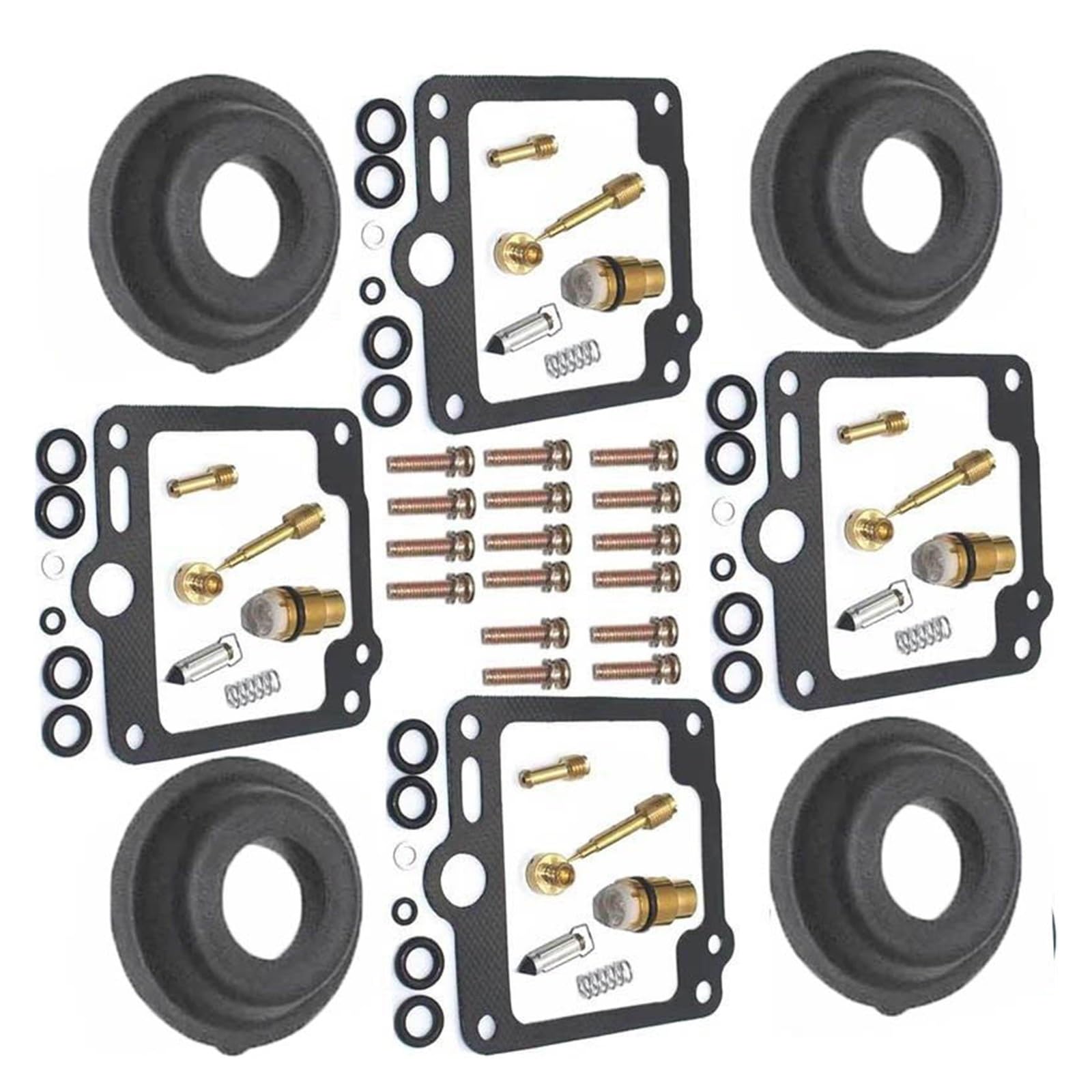 Kit membrana carburatore Per Yamaha XJ900F 58L 1986-1990 Kit Di Riparazione Carburatore Ricostruire Membrana Stantuffo