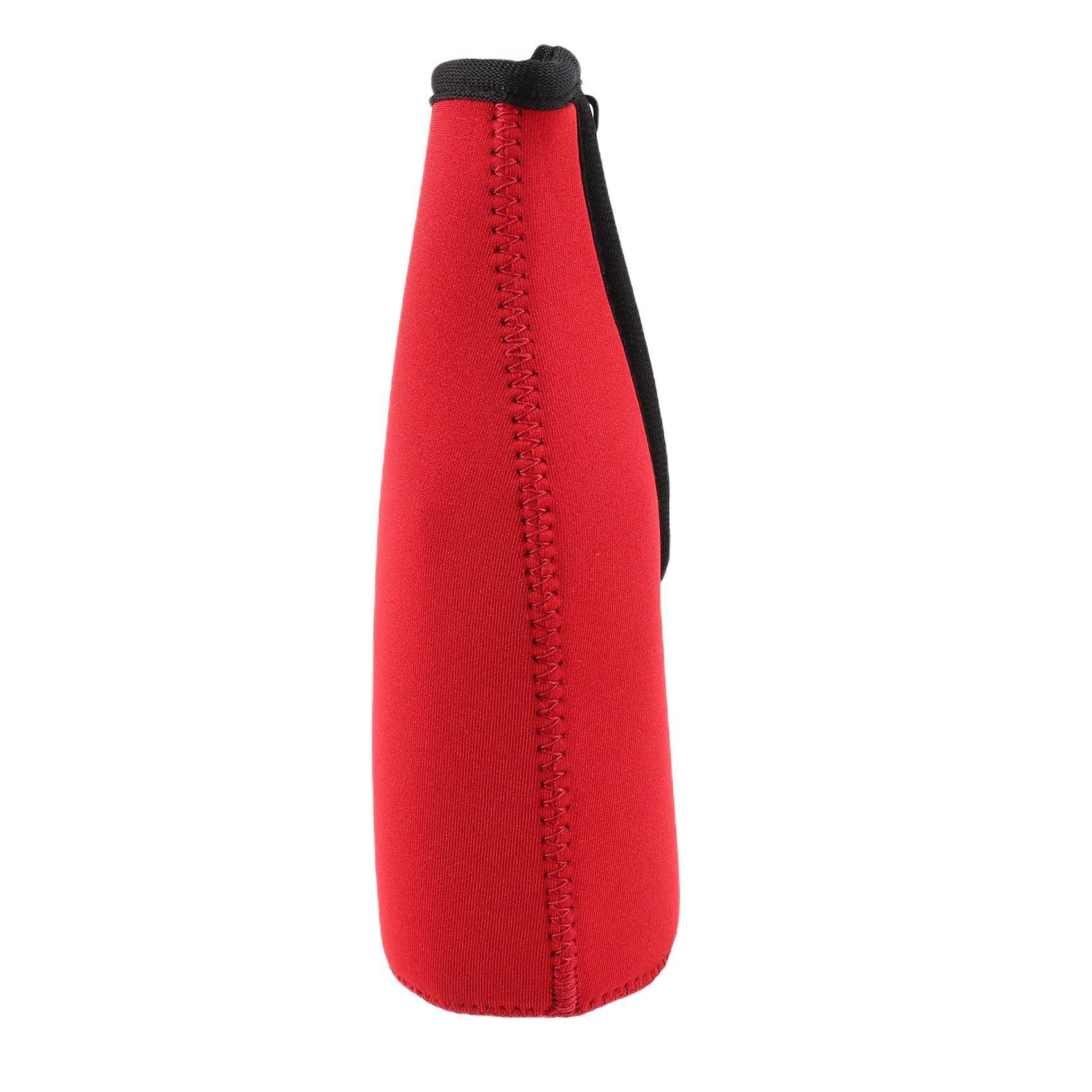30 Piezas de Enfriadores de de Cerveza Fundas de Aislante de Botella con Cremallera de Anillo para Botella de 330 Ml de 12 Oz