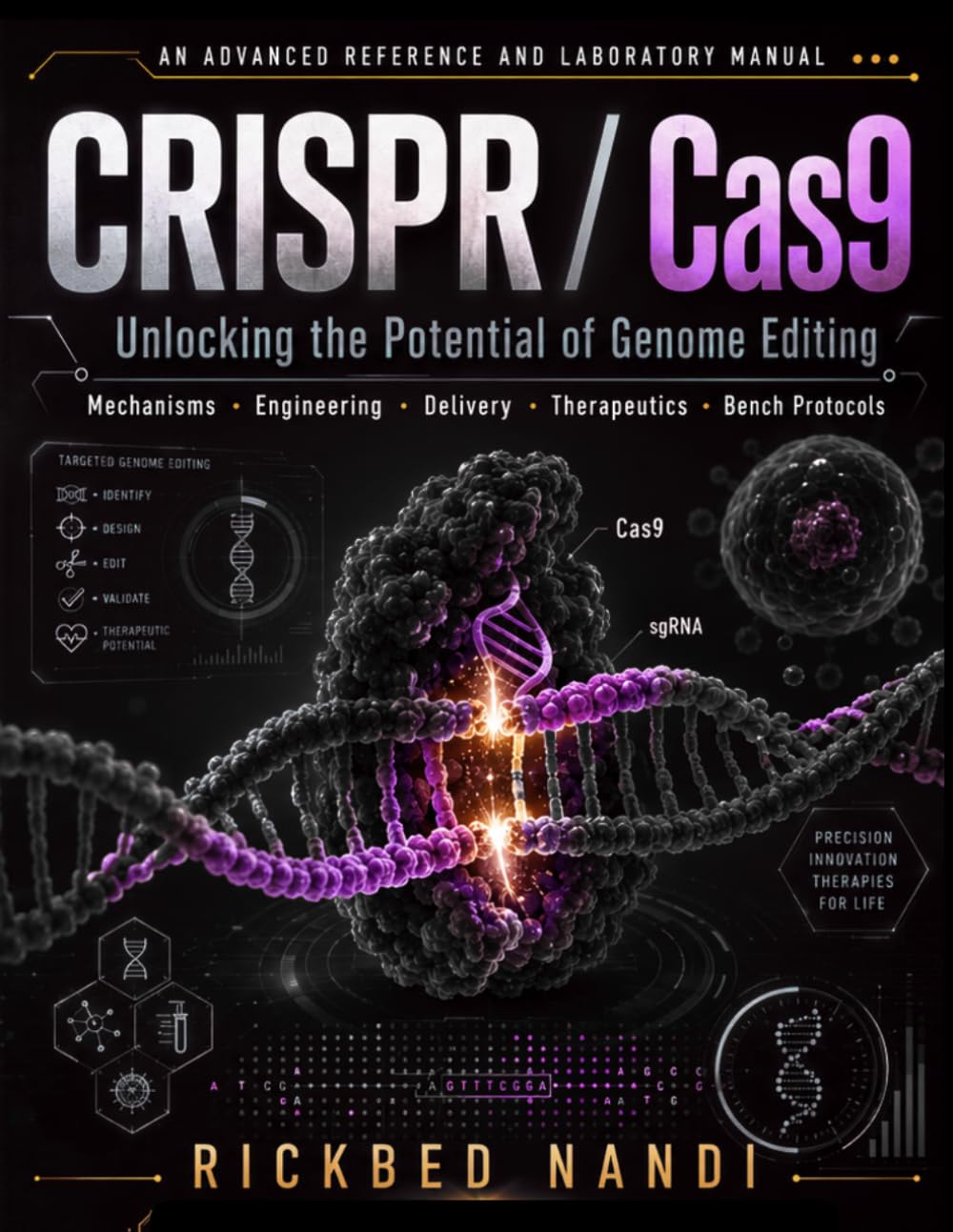 CRISPR / Cas9 — Unlocking the Potential of Genome Editing: Mechanisms · Engineering · Delivery · Therapeutics · Bench Protocols (CRISPR/CAS: THE 100 SERIES)
