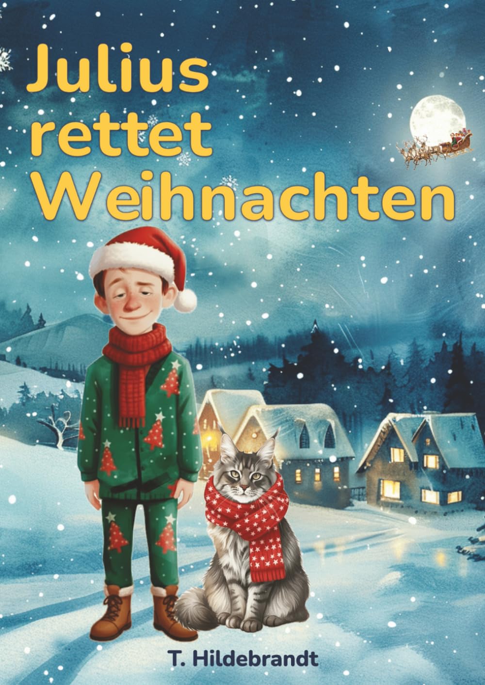 Julius rettet Weihnachten: Eine magische Weihnachtsgeschichte über Mut, Freundschaft und die Kraft, an sich selbst zu glauben. (Meine Weihnachtsgeschichte – personalisiertes Kinderbuch mit Namen)