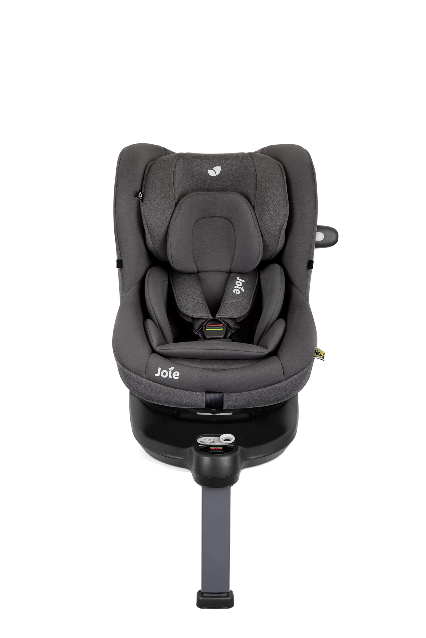 Joie i-Spin™ 360 R129 Kindersitz, Geburt bis 4 Jahre (40–105 cm), Thunder | Autositz mit 360° drehbar, i-Size-zertifiziert, ISOFIX-Installation und Seitenaufprallschutz für höchste Sicherheit.
