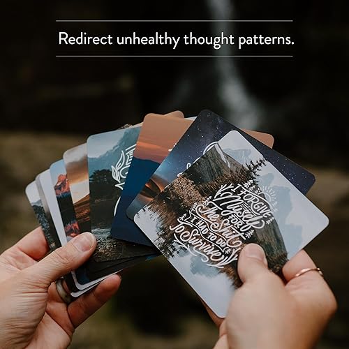 Miniatura 3 de Sauntra Mercantile Badass Sweary Tarjetas de afirmación para mujer  50 tarjetas de afirmaciones positivas con soporte de escritorio  Diseñado en