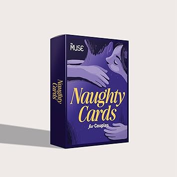 MYMUSE Naughty Couples Card Game – 50 Romantic Dares & Challenges, 4