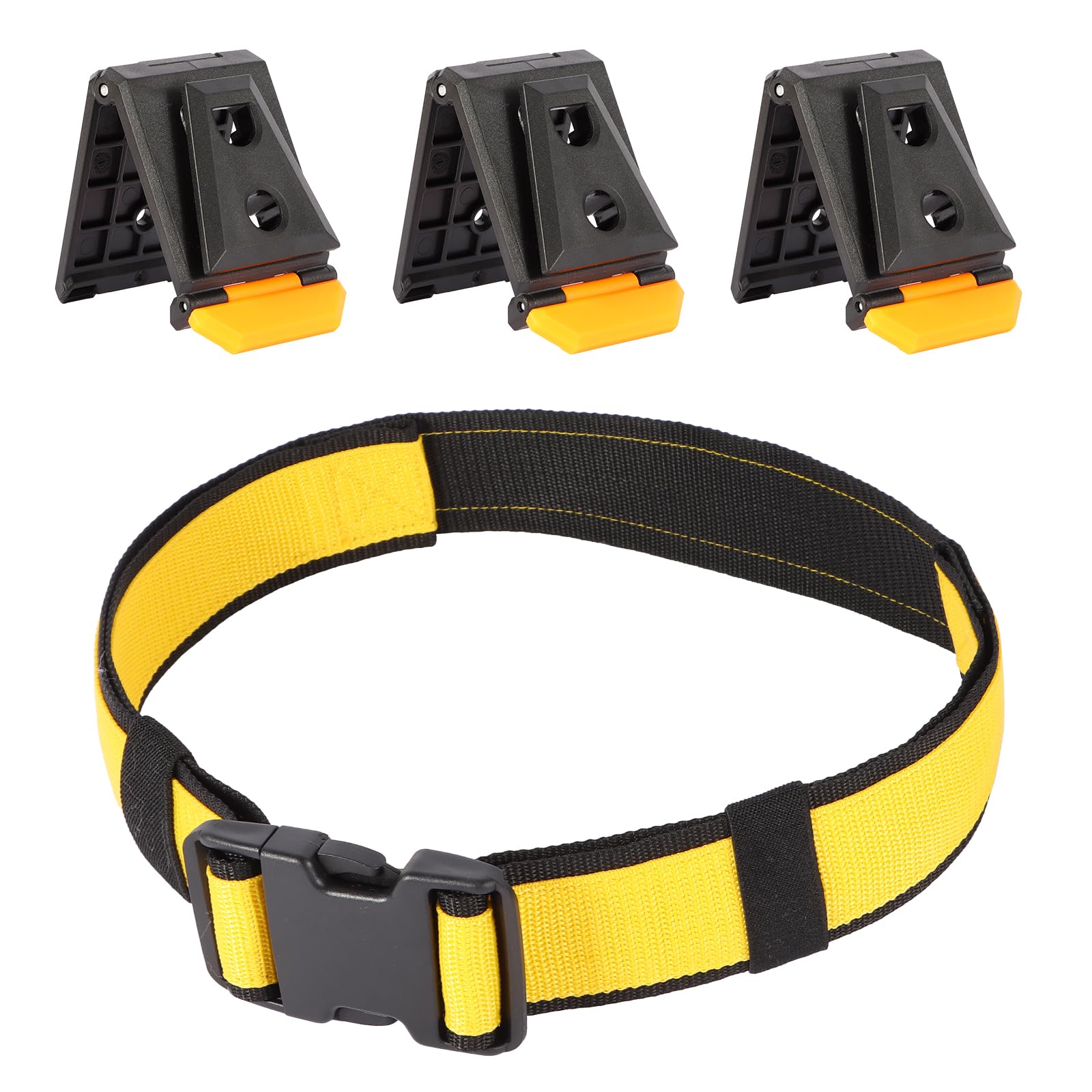 Tool Belt Clip with Tool Belt Fits for TOU-CT-150 TB-CT-150SP Models ClipTech Pouches - 3-Piece Set