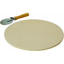 Ecolution Stone Pizza Wooden Handle Cutter