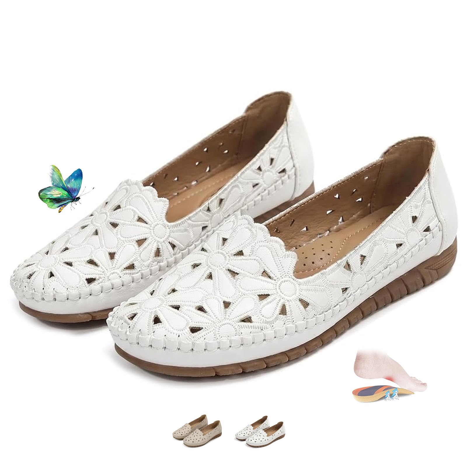 Zapatos casuales cómodos y ligeros para mujer
