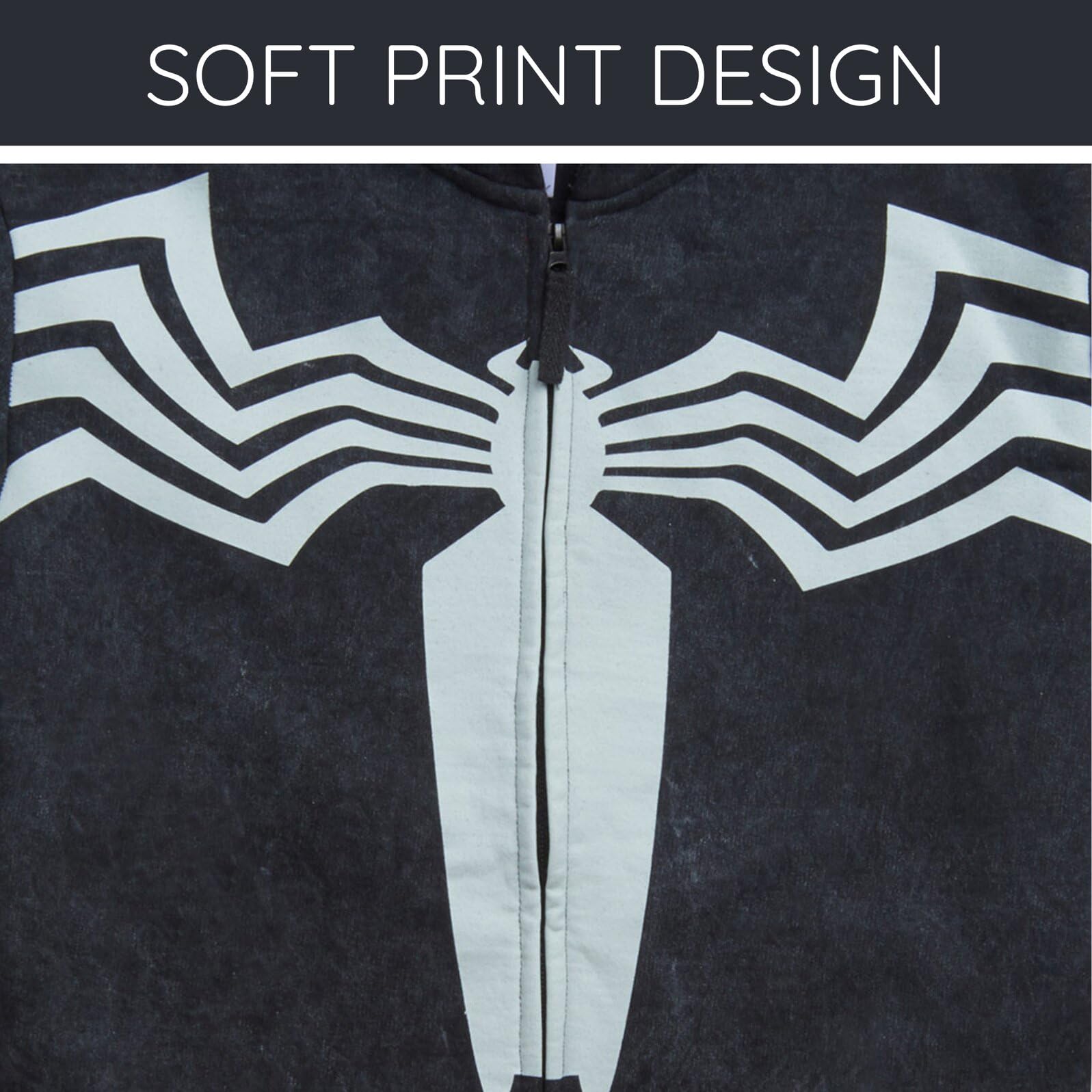 Marvel Spider-Man polarowa dopasowana rodzinna bluza z kapturem z zamkiem błyskawicznym cosplay rozmiary dla malucha do dorosłych (2T-2XL)