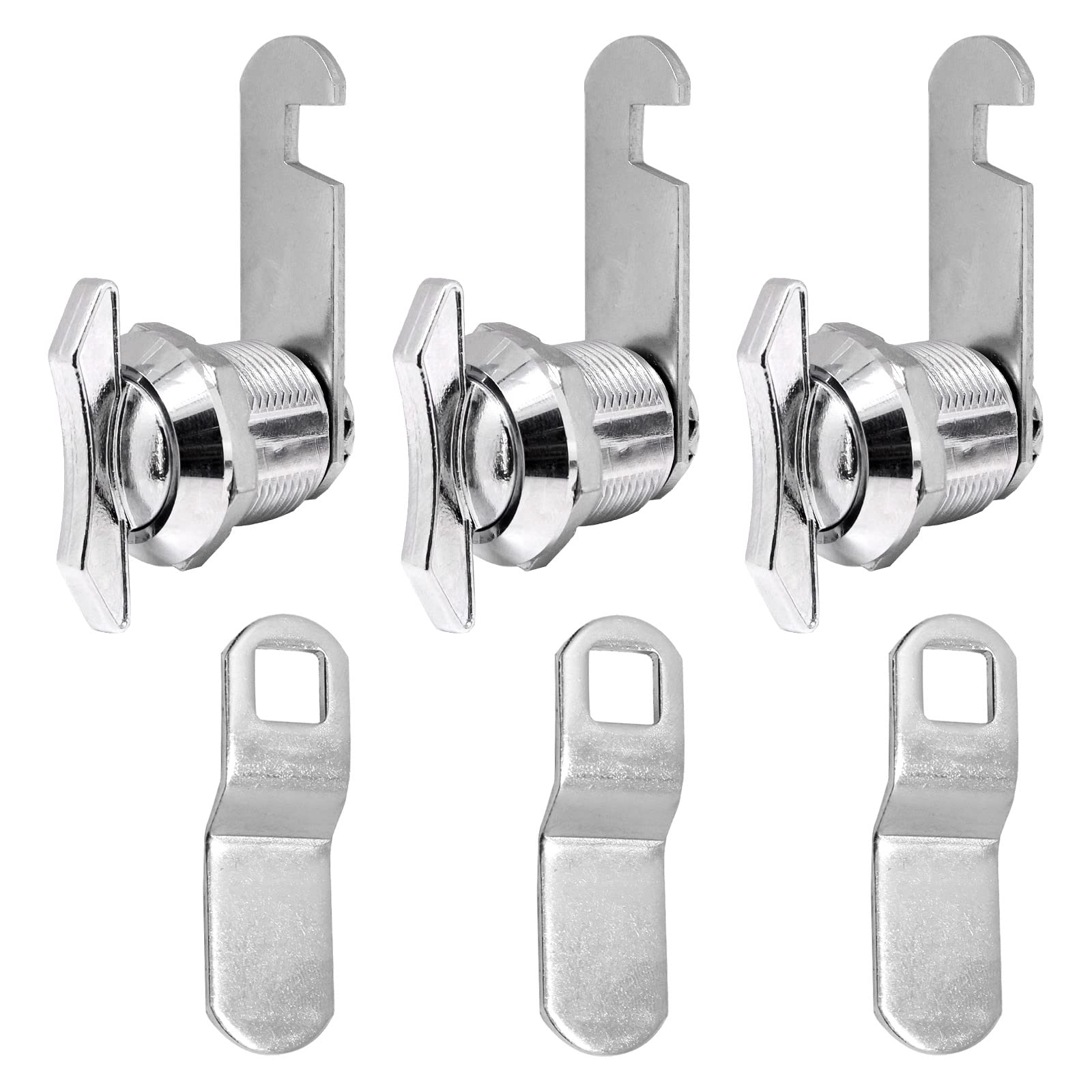 Buy GDFYMI RV Compartment Locks, Thumb Operated Cam Lock, Keyless Lock, Mailbox Latch