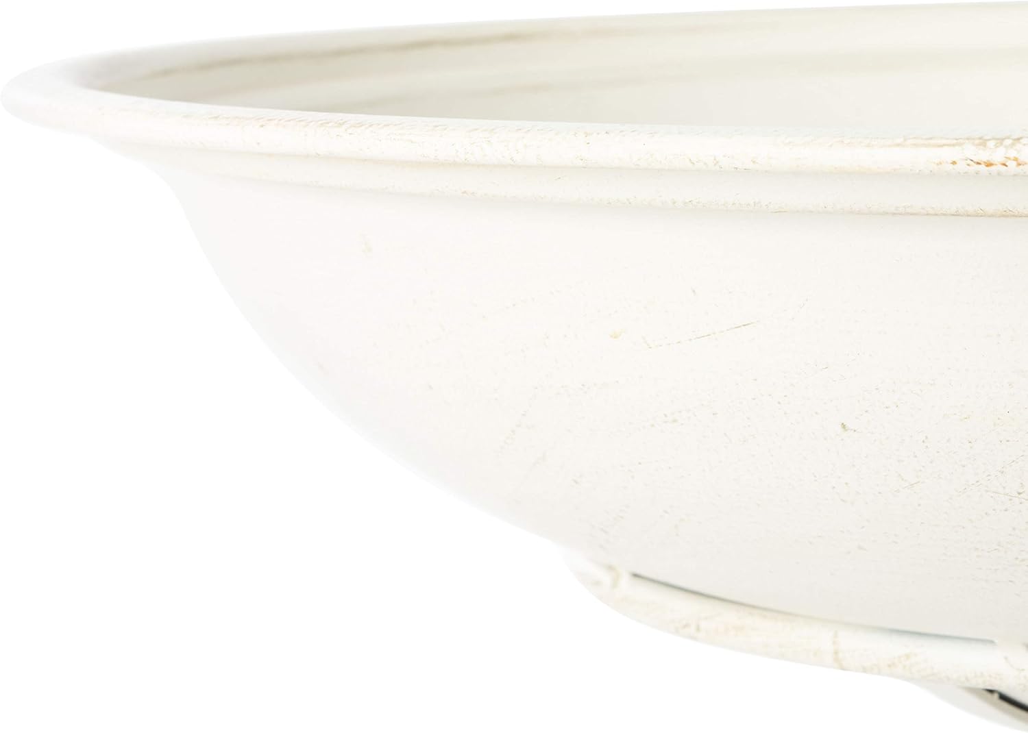Safavieh PAT5023A Outdoor Collection Orian Pearl White 27-inch Bird Bath