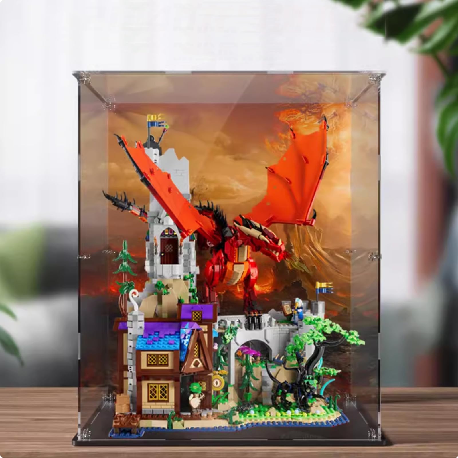 Acrylic Display Case for Lego 21348 Dungeons and Dragons