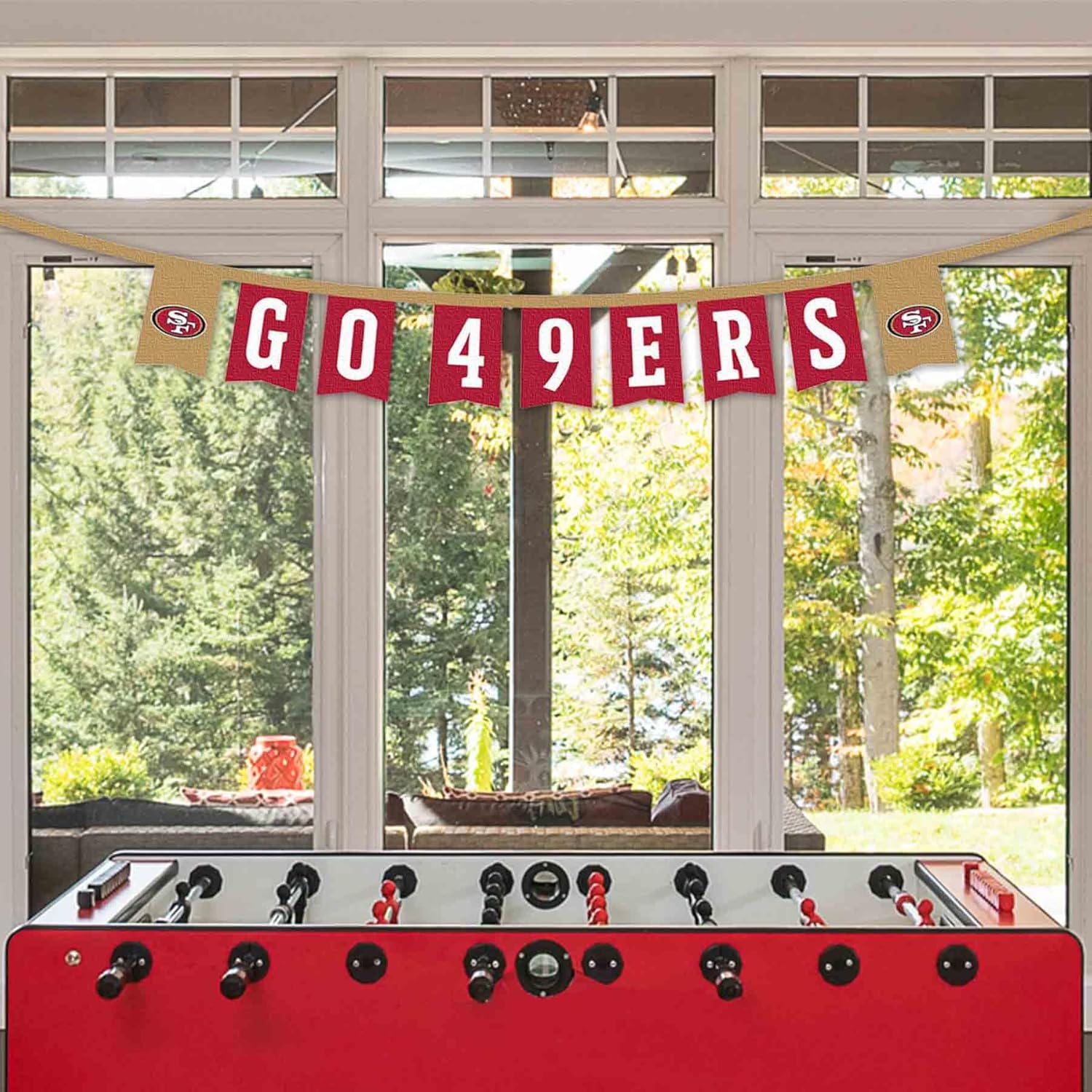 WinCraft San Francisco 49ers Banner String Pennant Flags - Image 2