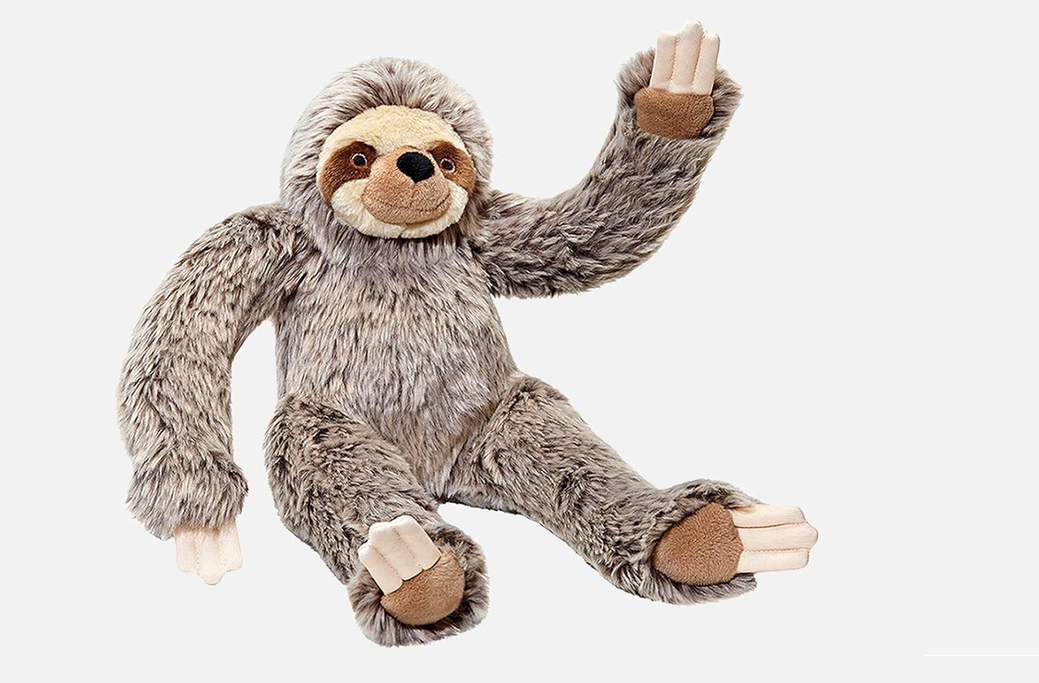 Fluff & Tuff Tico Sloth Dog Toy, Large