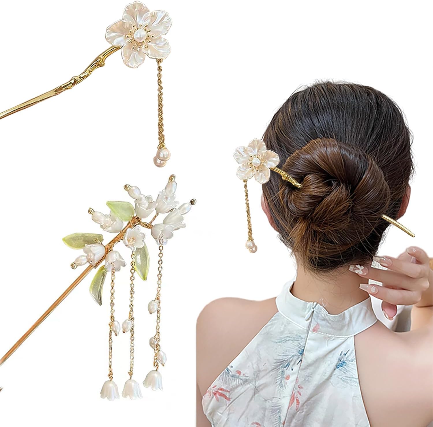 ワンピース レディース 花柄 マキシ丈