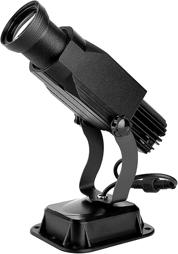 HILITING - Logotipo LED GOBO de 30 W proyector de publicidad logotipo luz que incluye GOBO de vidrio personalizado gratuito para proyectar imagen