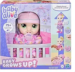 Boneca Interativa Baby Alive Baby Grows Up LaLa – Ela Cresce de Verdade