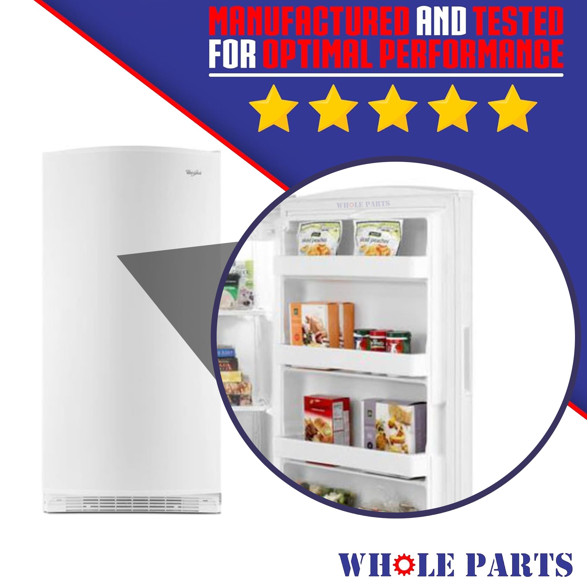 Amazon.com: Upgraded Whole Parts Refrigerator/Freezer Door Seal