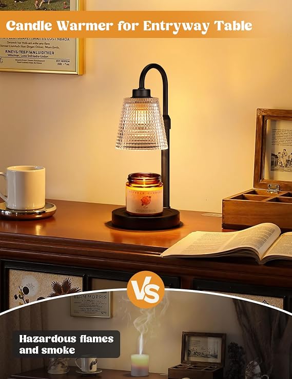 Candle Warmer Lamp with Timer Home Decor Birthday Gifts for Women