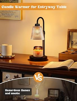 Candle Warmer Lamp with Timer Home Decor Birthday Gifts for Women