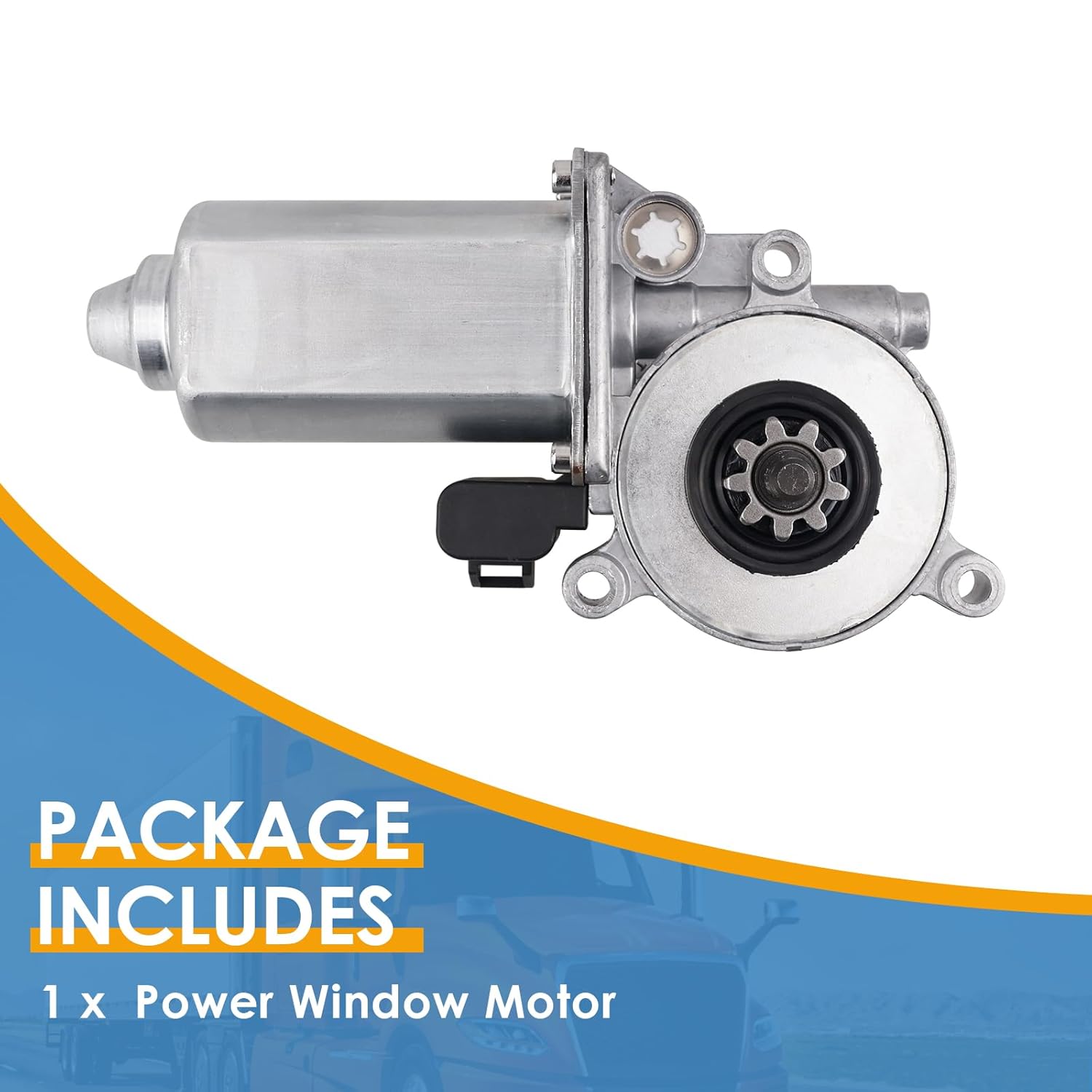 2505421C91 Right Power Window Motor Passenger Side Motor Power Window Replacement Compatible with International 2505421C91 Motor