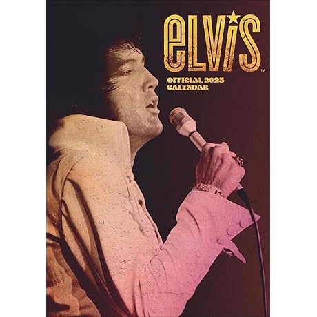 Official Elvis Presley Calendar 2023 Wall Calendar