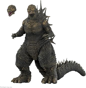 Super7 ULTIMATES! Toho Godzilla Minus One Figure - 8 Toho Godzilla Action Figure Kaiju - Classic Movie Monster Fans Collectibles & Retro Toys - Movie Model for Collectors & Display Figurine