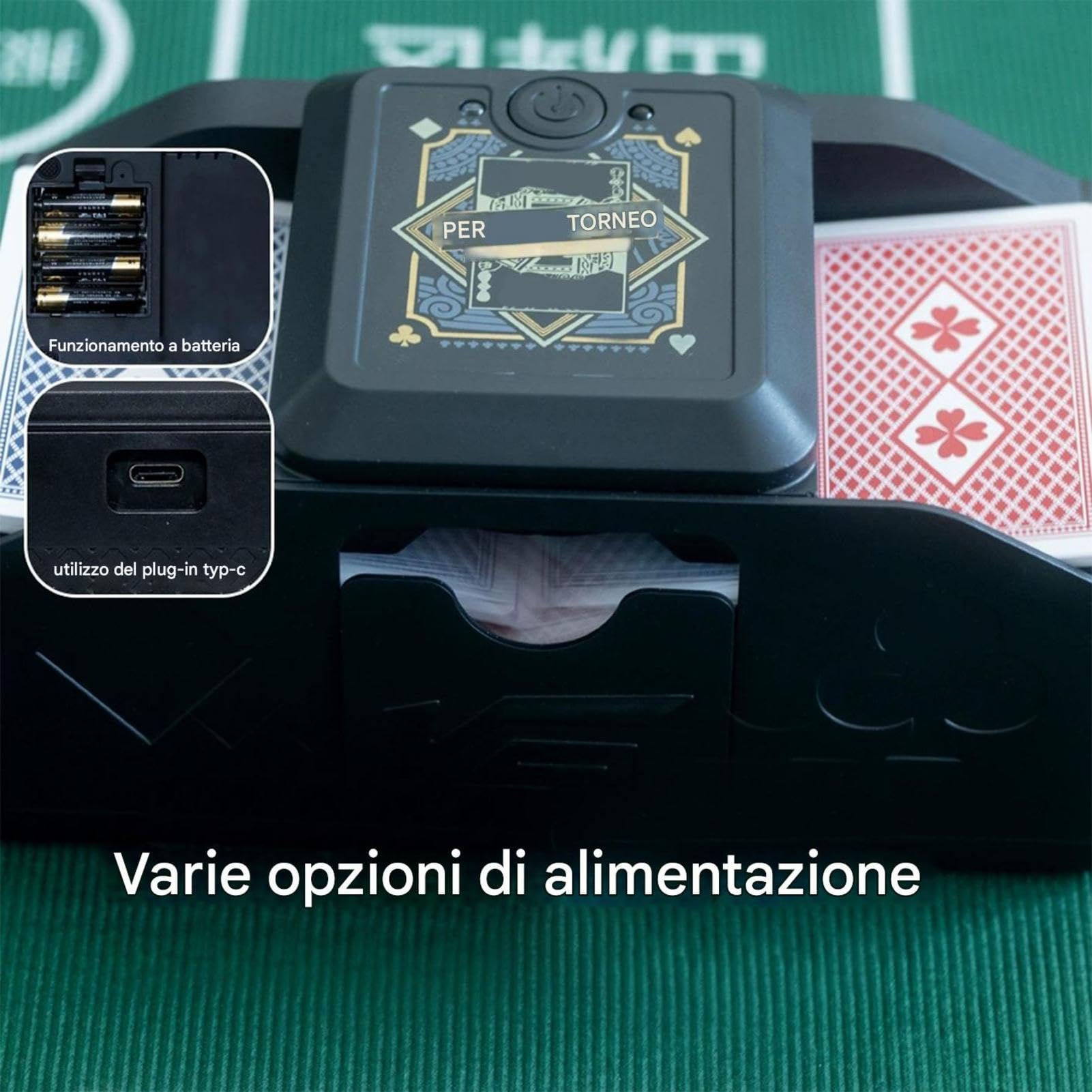de Poker électrique, de Carte de Poker Automatique Machine de Shuffling de